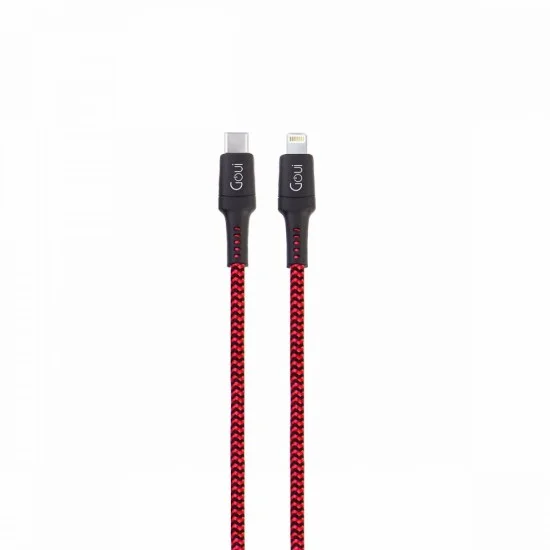 Goui 8 Pin Pd Tough 1.5Mtr Lightning - Red