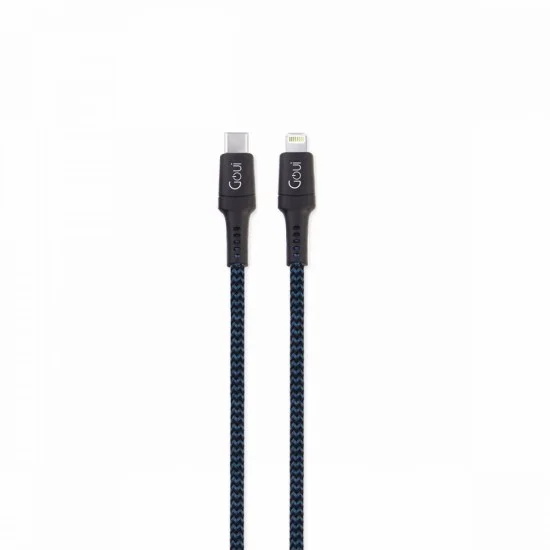 Goui 1.5M Tough Lightning -Type C cable PD - Black