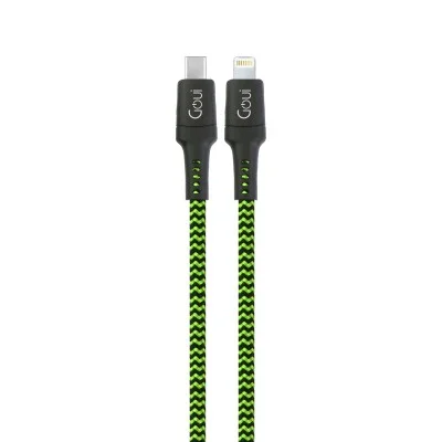 Goui 3M Tough Lightning -Type C cable PD - Green