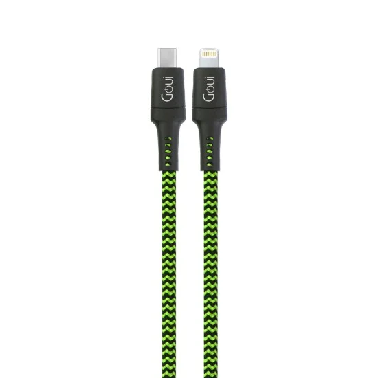 Goui 3M Tough Lightning -Type C cable PD - Green