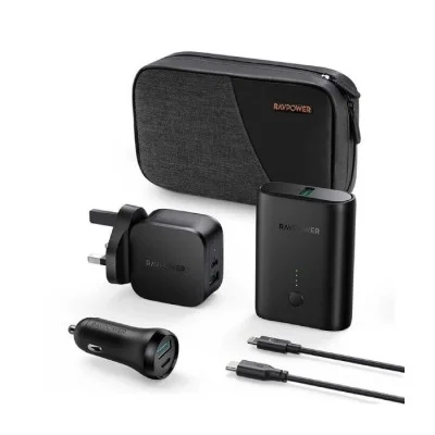 RAVPower PD Portable Charger 5-Pack Combo - Black