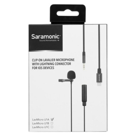 Saramonic Lavalier Microphone with detachable lightning connector