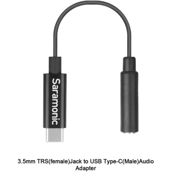saramonic 3.5mm Female TRS to Type-C Adapter Cable