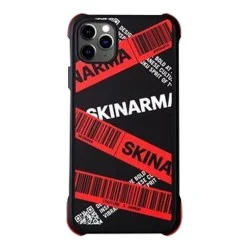 Cover Iphone 12 Pro Max Skinarma - Black/Red