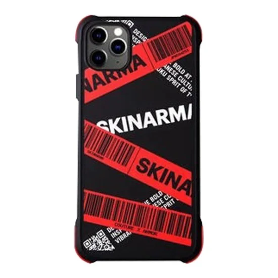 Cover Iphone 12 Pro Max Skinarma - Black/Red