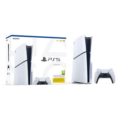 Sony PlayStation 5 Slim, Disc Edition Console, CFI-2016A01Y – White