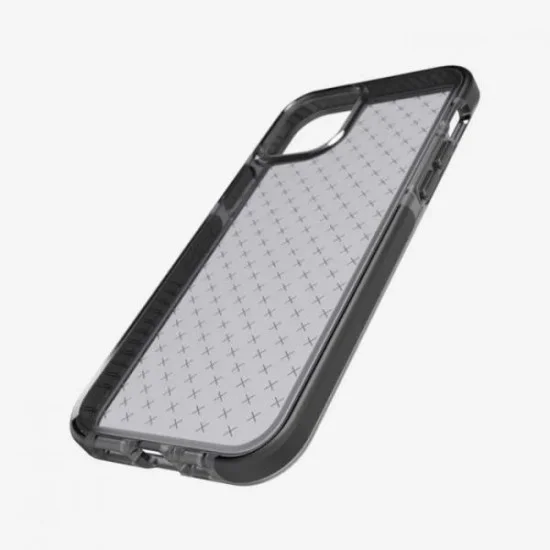 Tech21 EvoCheck for iPhone 12-12 Pro (Smokey Black)