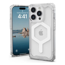 UAG iPhone 15 Pro Max Plyo Magsafe Case - Ice / White