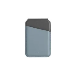 Uniq Lyden Ds Rfid-Blocking Magnetic Card Holder With Stand - Washed Blue (Washed Blue/Black)