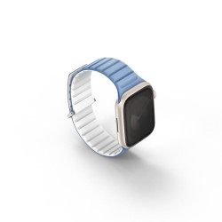 Uniq Revix Evo Reversible Magnetic Apple Watch Strap 41/40/38Mm - Powder Blue (Powder Blue/White)
