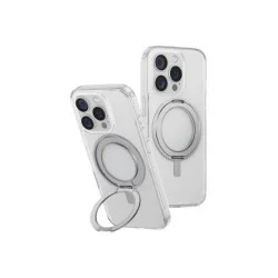 Cover Iphone 16 Pro Max Magclick Charging Swivix With 360 Rotating Kickstand Uniq Hybrid - Lucent Clear