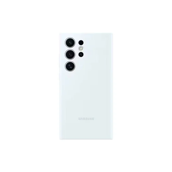 Samsung Silicone Case for Galaxy S24 Ultra - White