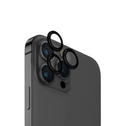 Uniq Optix Iphone 15 Pro Aluminium Camera Lens Protector - Black