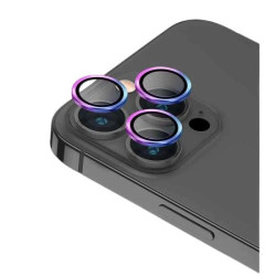 Uniq Optix Iphone 15 Pro Max Aluminium Camera Lens Protector - Iridescent
