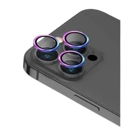Uniq Optix Iphone 15 Pro Aluminium Camera Lens Protector - Iridescent