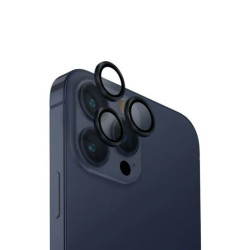 Uniq Optix Iphone 15 Pro Aluminium Camera Lens Protector - Dark Blue
