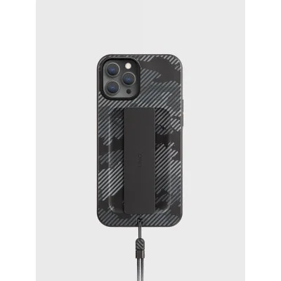 Cover Iphone 12 Pro Max Uniq Hybrid Heldro Designer Edition - Charcoal Camo