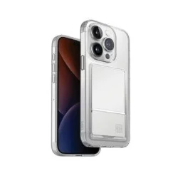 Cover Iphone 15 Pro Max Hybrid Air Fender Uniq - Nude (Transparent)