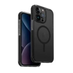 Cover Iphone 15 Pro Max Hybrid Magclick Charging Combat Uniq - Carbon (Black)