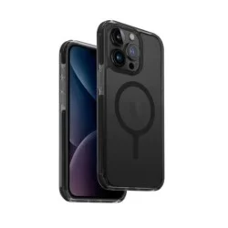 Cover Iphone 15 Pro Magnetic Charging Combat Uniq - Carbon (Black)