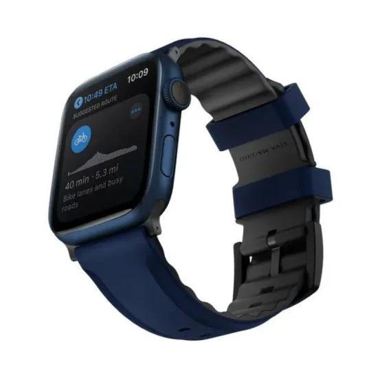 Viva Madrid Venturx Silicone Apple Watch 42/44/45Mm- Blue