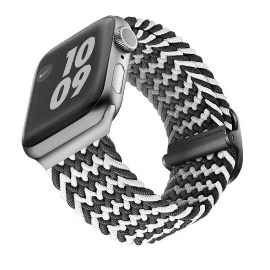 Viva Madrid Crisben Watch Strap For Apple Watch 42/44Mm - Monoblack/White