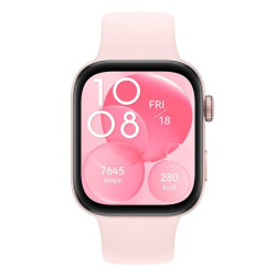 Huawei Watch Fit 3 Aluminum body Silicone Strap - Pink