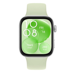 Huawei Watch Fit 3 Aluminum body Silicone Strap - Green