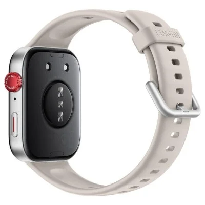 Huawei Watch Fit 3 Aluminum body Silicone Strap - White