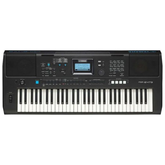 ياماها (PSR-E463) بيانو محمول 61 مفتاح - أسود