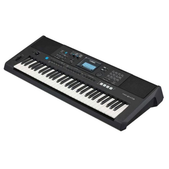 ياماها (PSR-E463) بيانو محمول 61 مفتاح - أسود